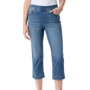 Women's Gloria Vanderbilt Amanda Pull-On Capri Pants Color: Essen Size: 10